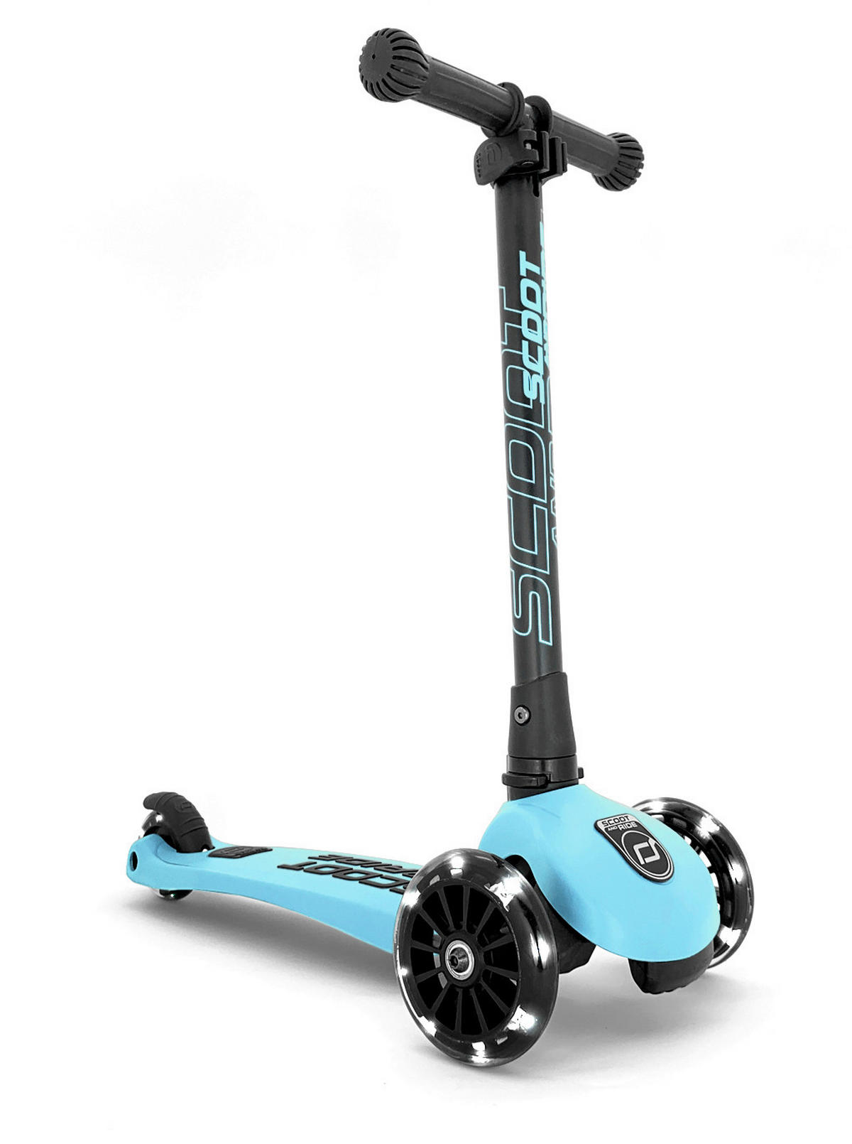 KINDERSCOOTER Highwaykick 3  - Blau/Schwarz, Trend, Kunststoff/Metall (24/72/55cm) - Scoot and Ride