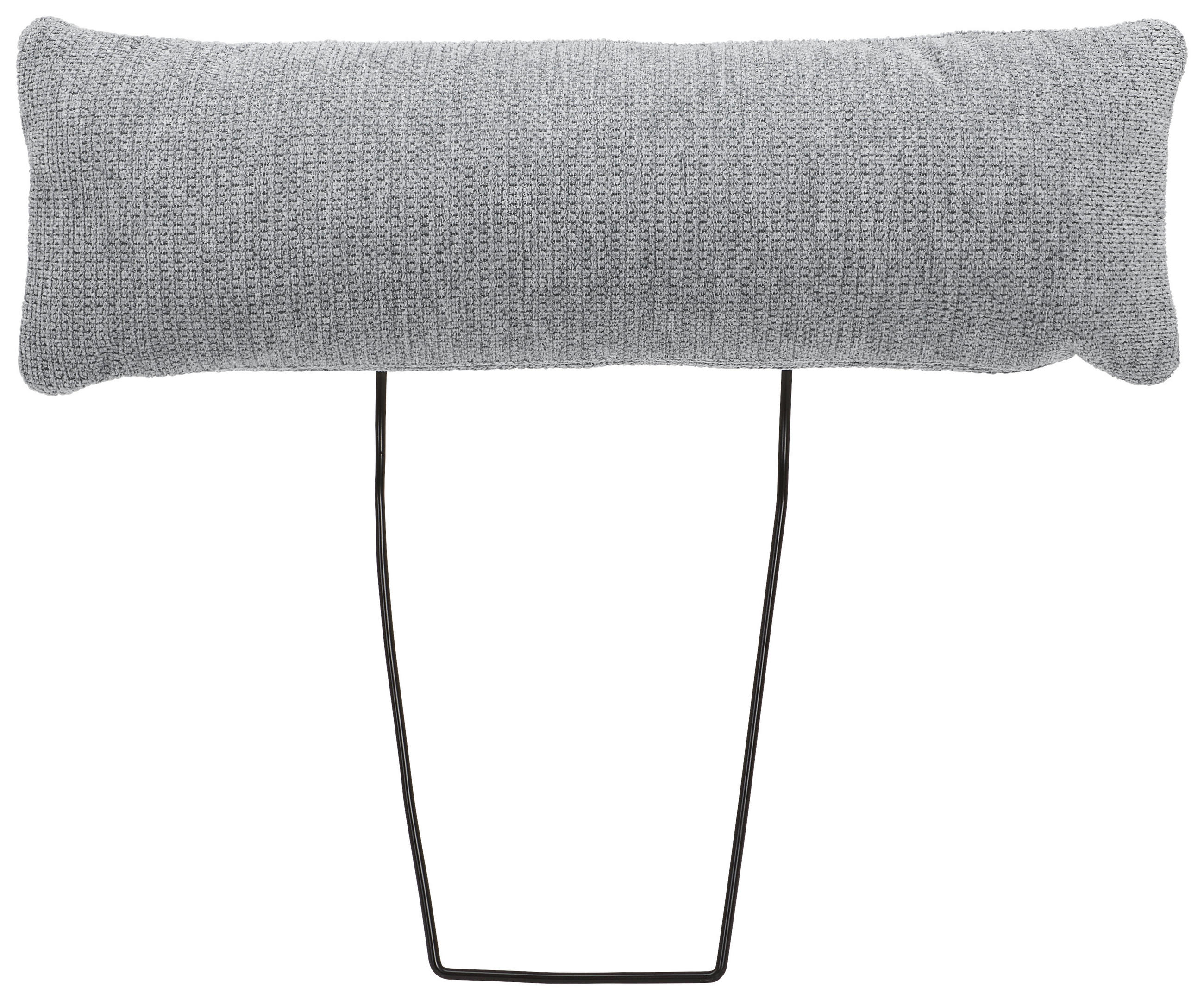 NACKSTÖD i flatväv  - mörkgrå, Design, textil (61/20/11cm) - MID.YOU