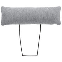 NACKSTÖD i flatväv  - mörkgrå, Design, textil (61/20/11cm) - MID.YOU