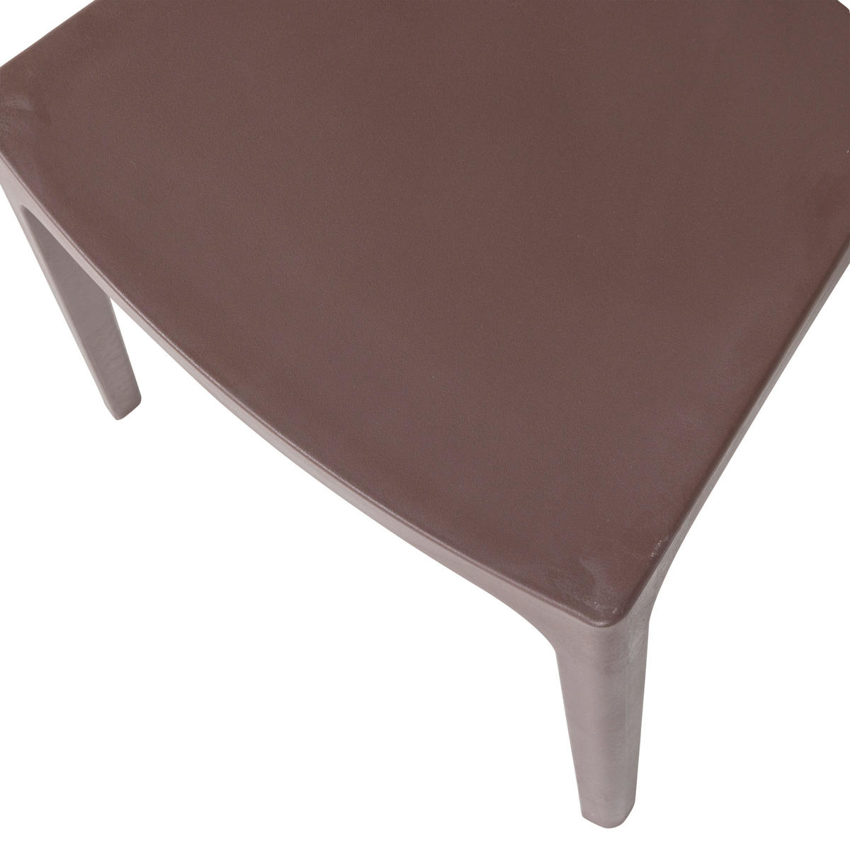 GARTENSTUHL-SET Kunststoff Braun, Violett  - Violett/Braun, MODERN, Kunststoff (52/75/53cm) - Livetastic