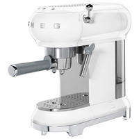 ESPRESSOMASCHINE  - Weiss Hochglanz, Basics, Kunststoff/Metall (14.9/33.0/32.9cm) - SMEG