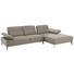 WOHNLANDSCHAFT in Textil Grau - Beige/Bronzefarben, Design, Textil/Metall (298/178cm) - Valnatura WOHNLANDSCHAFT in Textil Grau - Beige/Bronzefarben, Design, Textil/Metall (298/178cm) - Valnatura