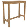 BARTISCH Wildeiche massiv rechteckig Wildeiche  - Wildeiche, KONVENTIONELL, Holz (108/45/107cm) - Cantus