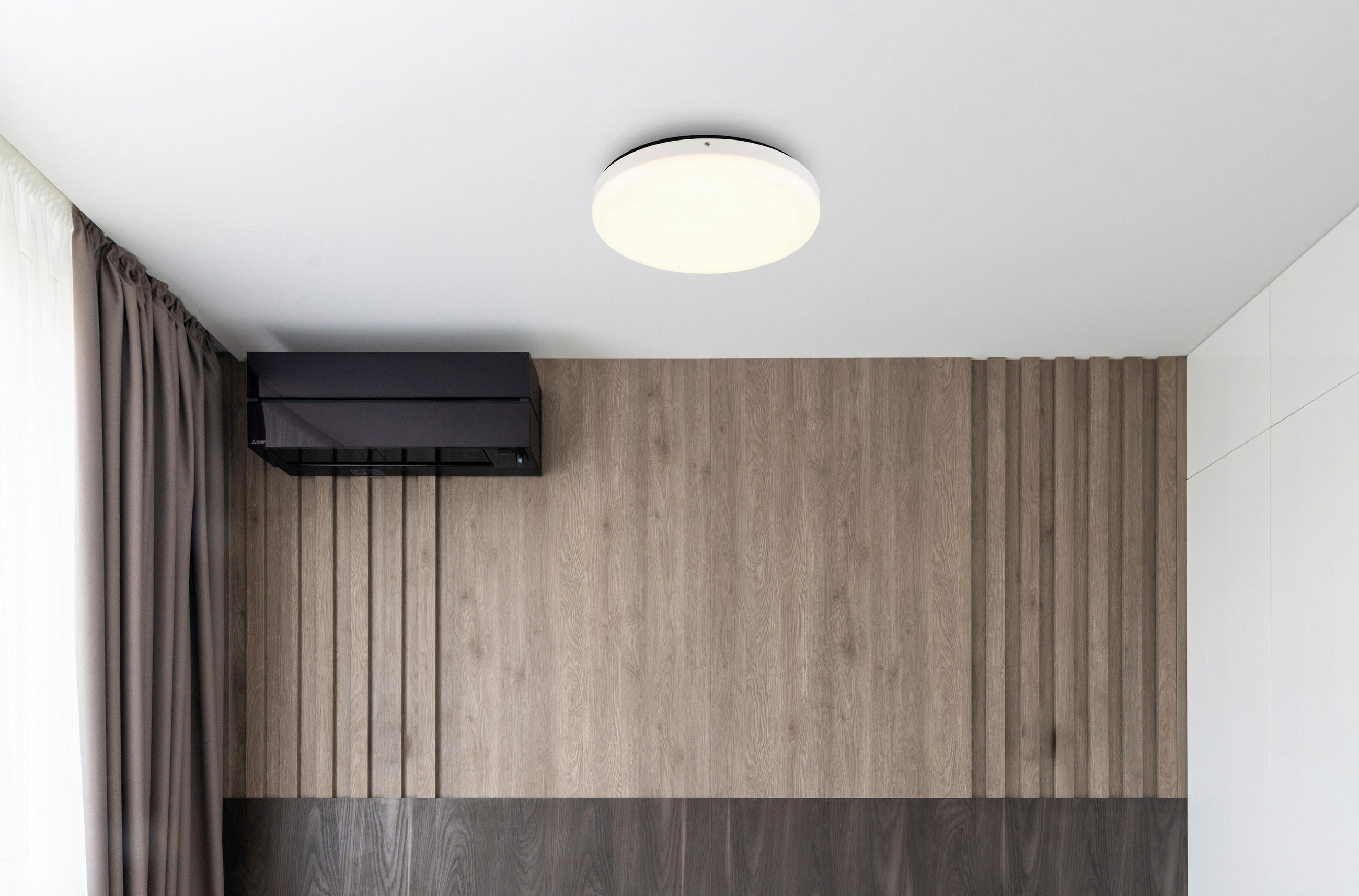 LED-DECKENLEUCHTE MATTHEW 30/5 cm   - Weiß, KONVENTIONELL, Kunststoff (30/5cm) - Globo