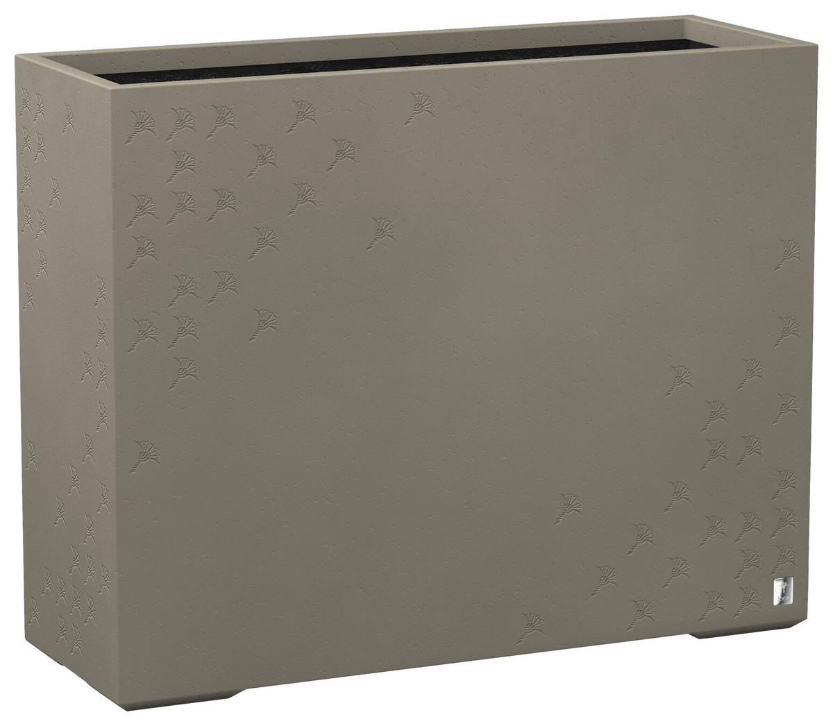 BLUMENKASTEN  - Schlammfarben, Design, Stein (100/80/35cm) - Joop!