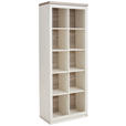 REGAL Weiß, Grau  - Weiß/Grau, MODERN, Holzwerkstoff (80/209/43cm) - Hom`in