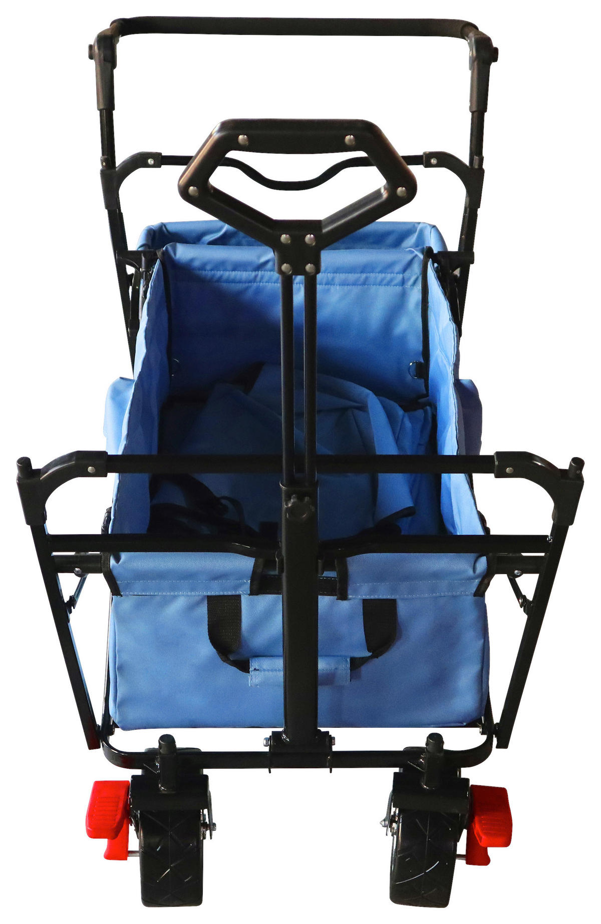 SKLADACÍ VOZÍK - sivá, Konventionell, kov/textil (59/102/134cm)