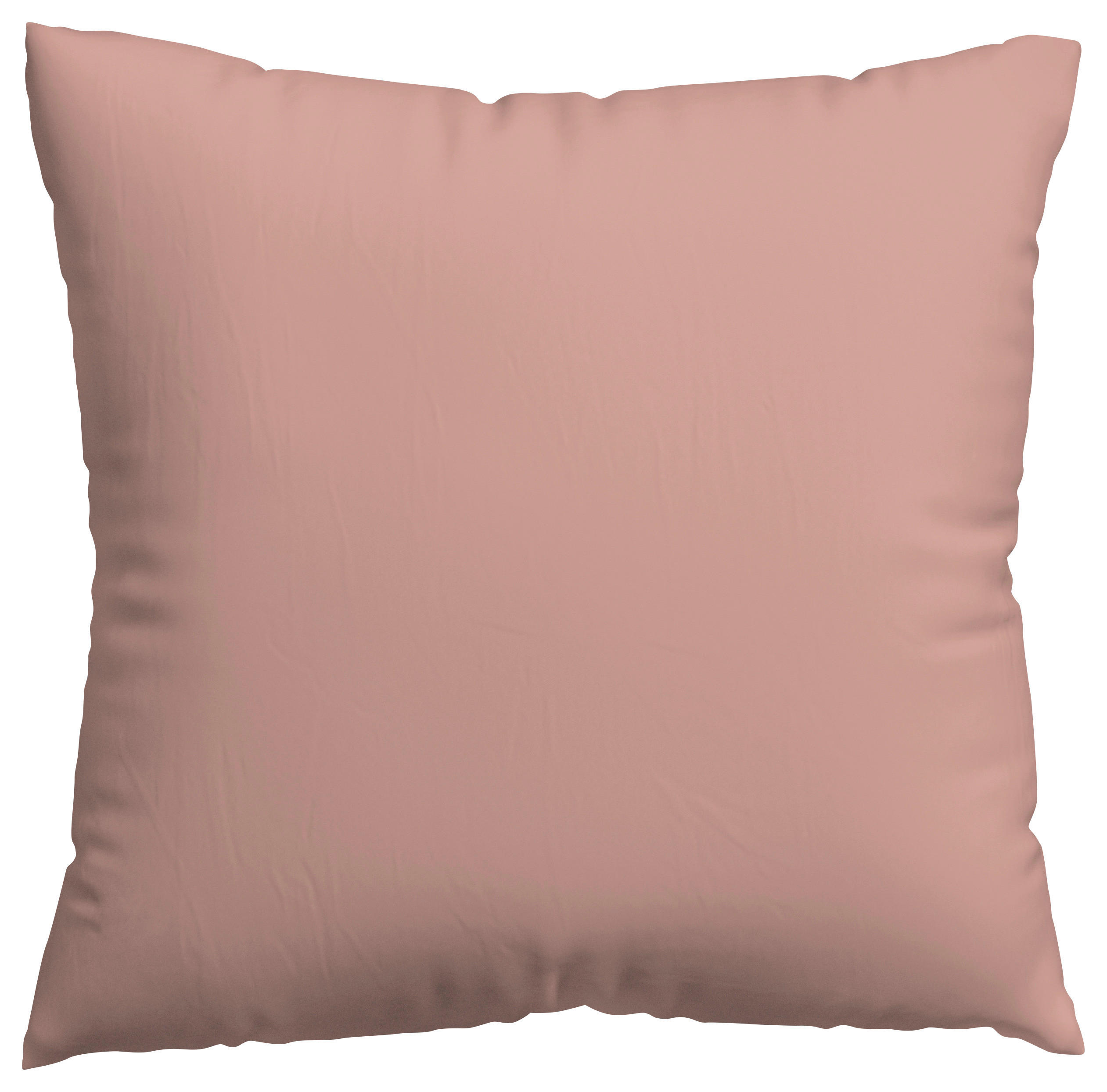 Schlafgut Kopfkissenbezug Knitted Jersey Dunkelrosa 80x80 cm