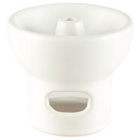 VONNÁ LAMPA, keramika - biela, Basics, keramika (9/7,5cm)