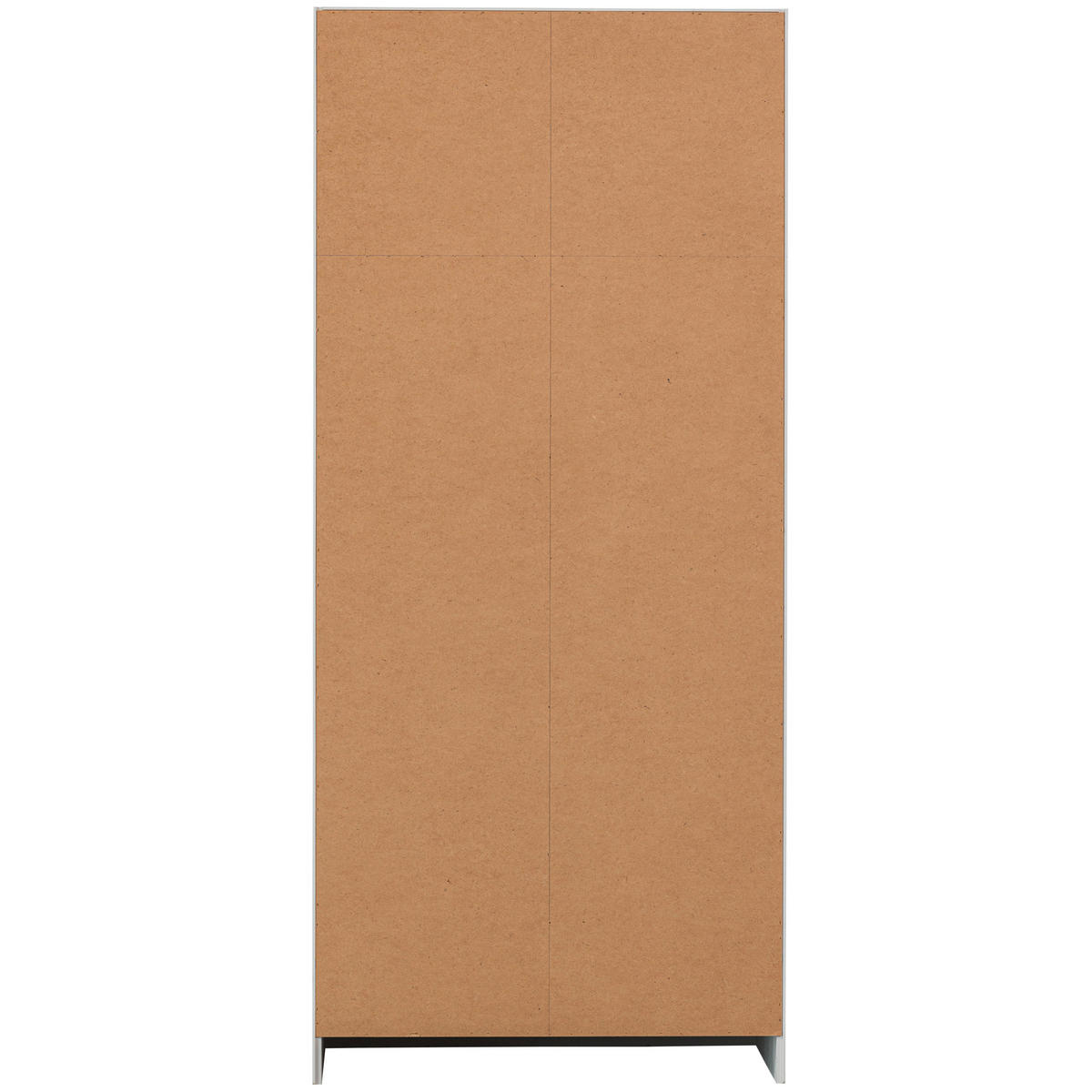 DREHTÜRENSCHRANK 77/175/56 cm 2-türig Weiß  - Weiß, Design, Holz/Holzwerkstoff (77/175/56cm) - Livetastic