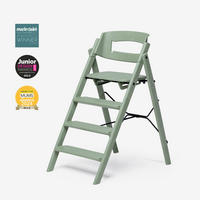 STOLČEK ZA HRANJENJE  KAOS Klapp High Chair    45,5/60/81 cm       zelena  - zelena, Basics, umetna masa (45,5/60/81cm)