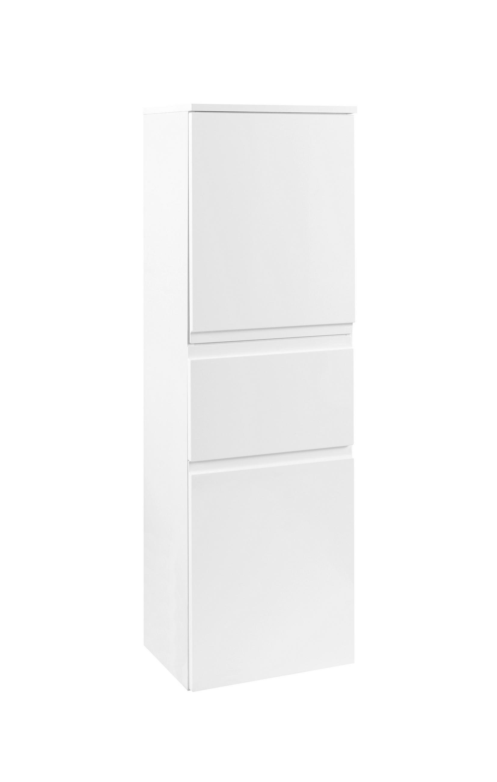 Xora Midischrank Weiß 40x130x35 cm