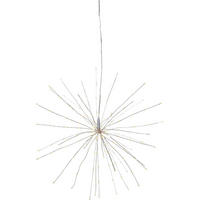 LED-DEKOLEUCHTE {item..attr('I-DIMENSION'),[ ]}{itemattr('O-DIMENSION'),[ ]} - Transparent/Silberfarben, Basics, Kunststoff/Metall (45/45cm) - Eglo