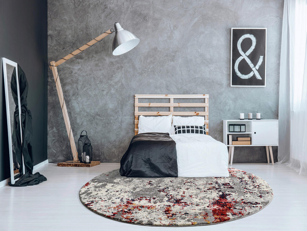 TKANÝ KOBEREC, 200 cm, vícebarevná - vícebarevná, Design, textil (200cm) - Novel