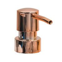 Pumpenkopf Kunststoff  - Roségold, Basics, Kunststoff (7,2/10,5/3,4cm) - Sadena