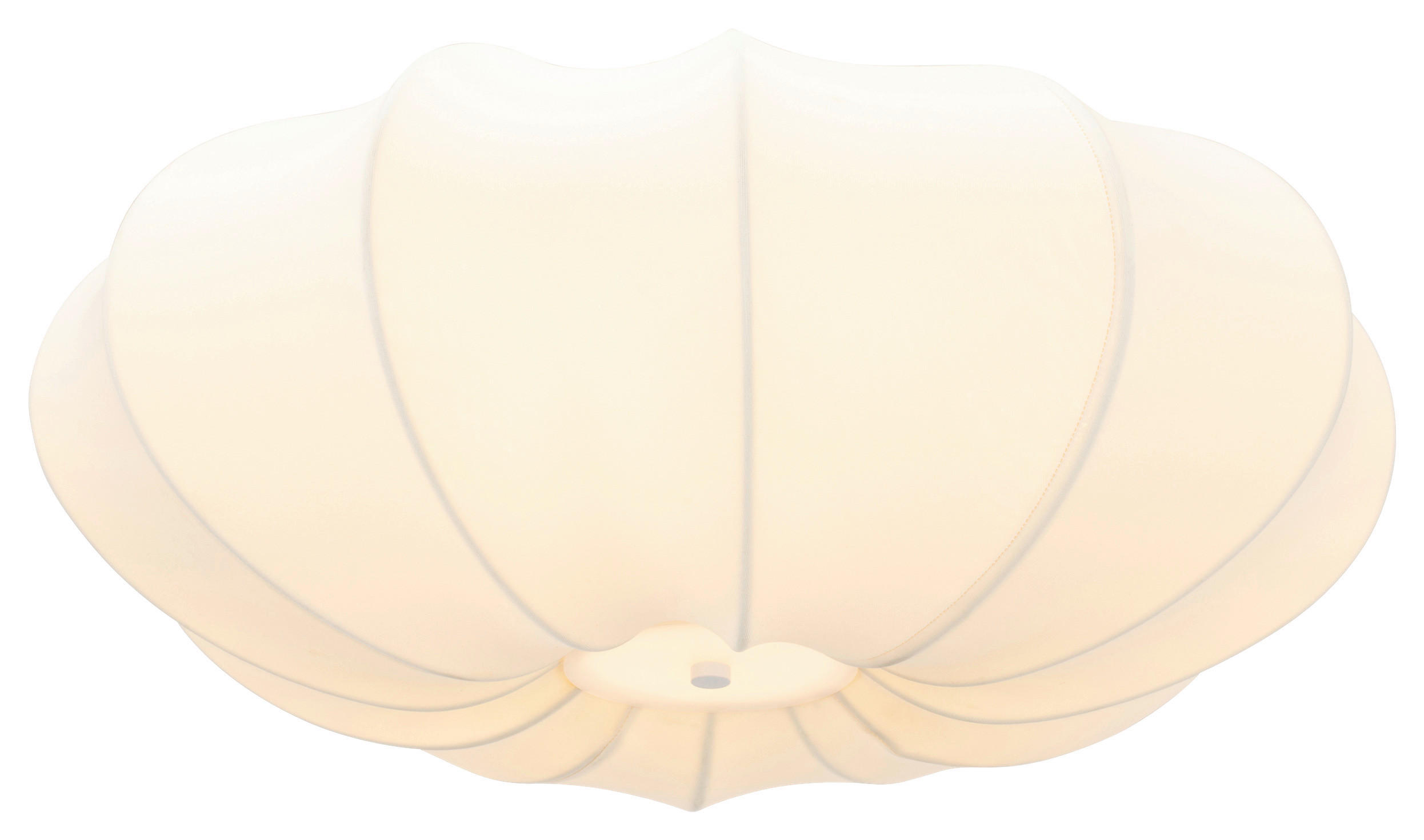 DECKENLEUCHTE  48/20 cm    - Beige, Design, Textil/Metall (48/20cm) - Collet's Monde