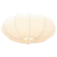 DECKENLEUCHTE  48/20 cm    - Beige, Design, Textil/Metall (48/20cm) - Collet's Monde