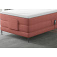 BOXSPRINGBETT 100/200 cm  in Rosa  - Schwarz/Rosa, Natur, Textil/Metall (100/200cm) - Esposa