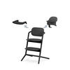 HOCHSTUHL Lemo 3 in 1 Set Schwarz Stunning Black  - Schwarz, Basics, Holz/Kunststoff (56/54,5/81,5cm) - cybex GOLD