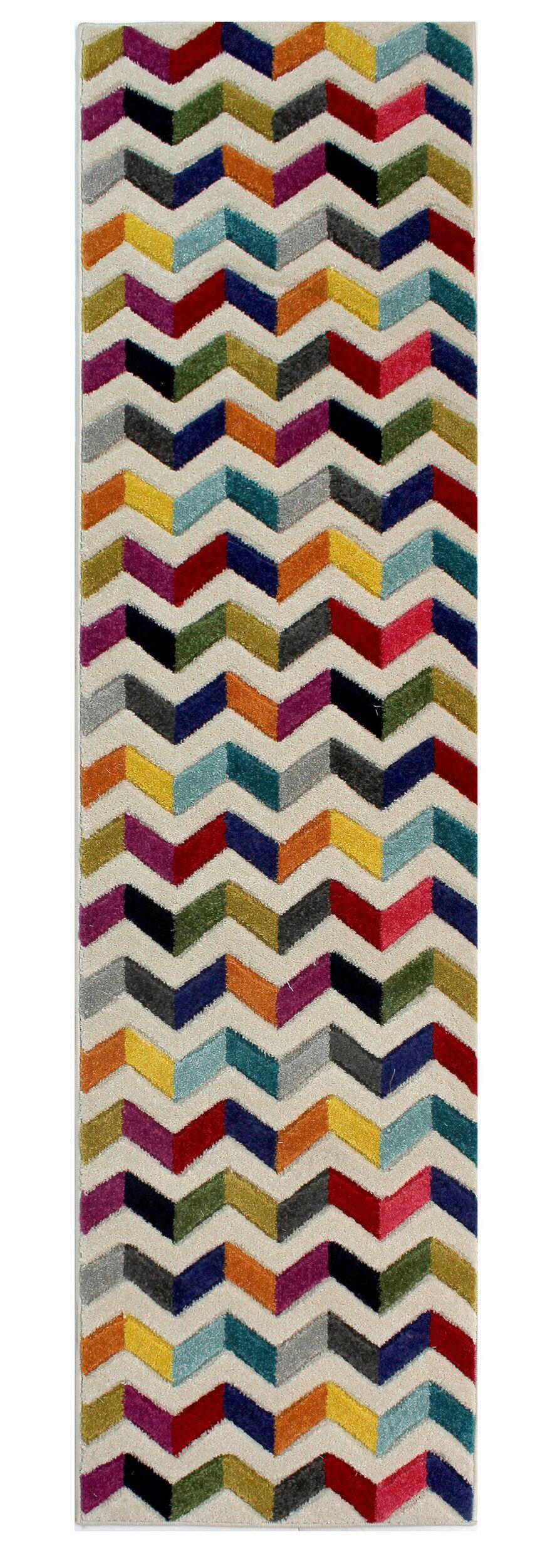 LÄUFER 230/66 cm  - Multicolor, Basics, Textil (230/66cm) - Xora