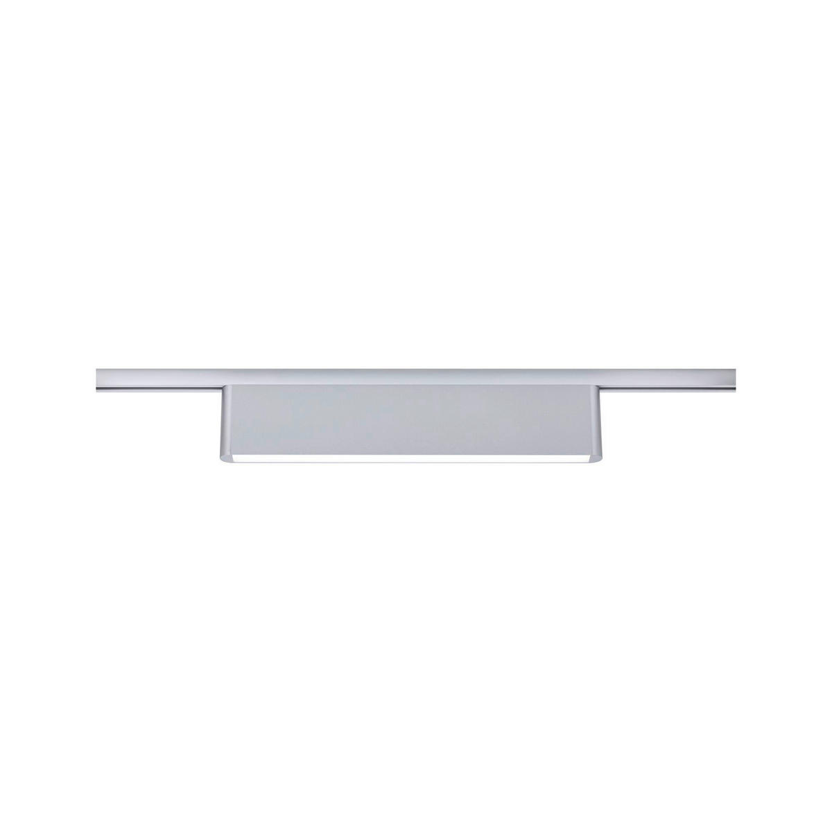 SCHIENENSYSTEM-STRAHLER 37,2/7,4/2,3 cm  - Chromfarben, Basics, Metall (37,2/7,4/2,3cm) - Paulmann
