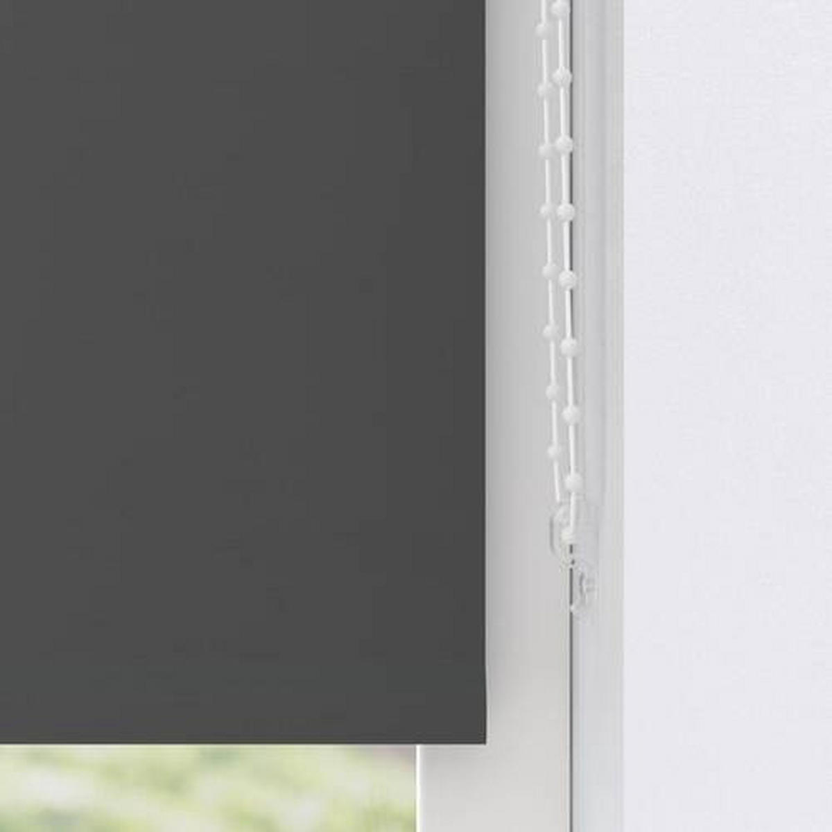 VERDUNKELUNGSROLLO 60/190 cm  - Anthrazit, Basics, Textil (60/190cm)