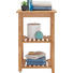 SERVIERWAGEN Holz Buche massiv Buchefarben - Buchefarben, Trend, Holz/Kunststoff (53/85/47,5cm) - Carryhome