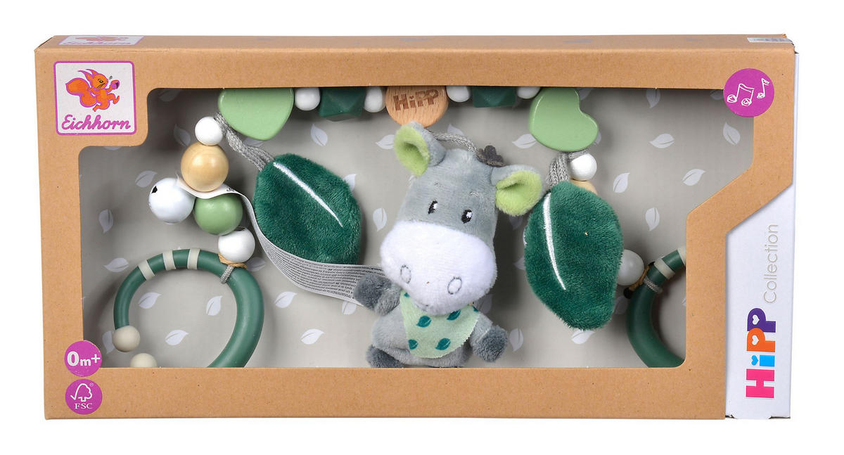 GREIFLING EH HIPP BABY  - Multicolor, Basics, Holz/Kunststoff (4/29/14,5cm) - Simba