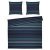 BETTWÄSCHE Tone Makosatin 200/220 cm  - Petrol/Dunkelblau, Design, Naturmaterialien/Textil (200/220cm) - Joop!
