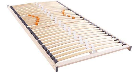 LATTENROST 100/200 cm Birke ,Schichtholz - Birkefarben, Basics, Holz (100/200cm) - Hom`in