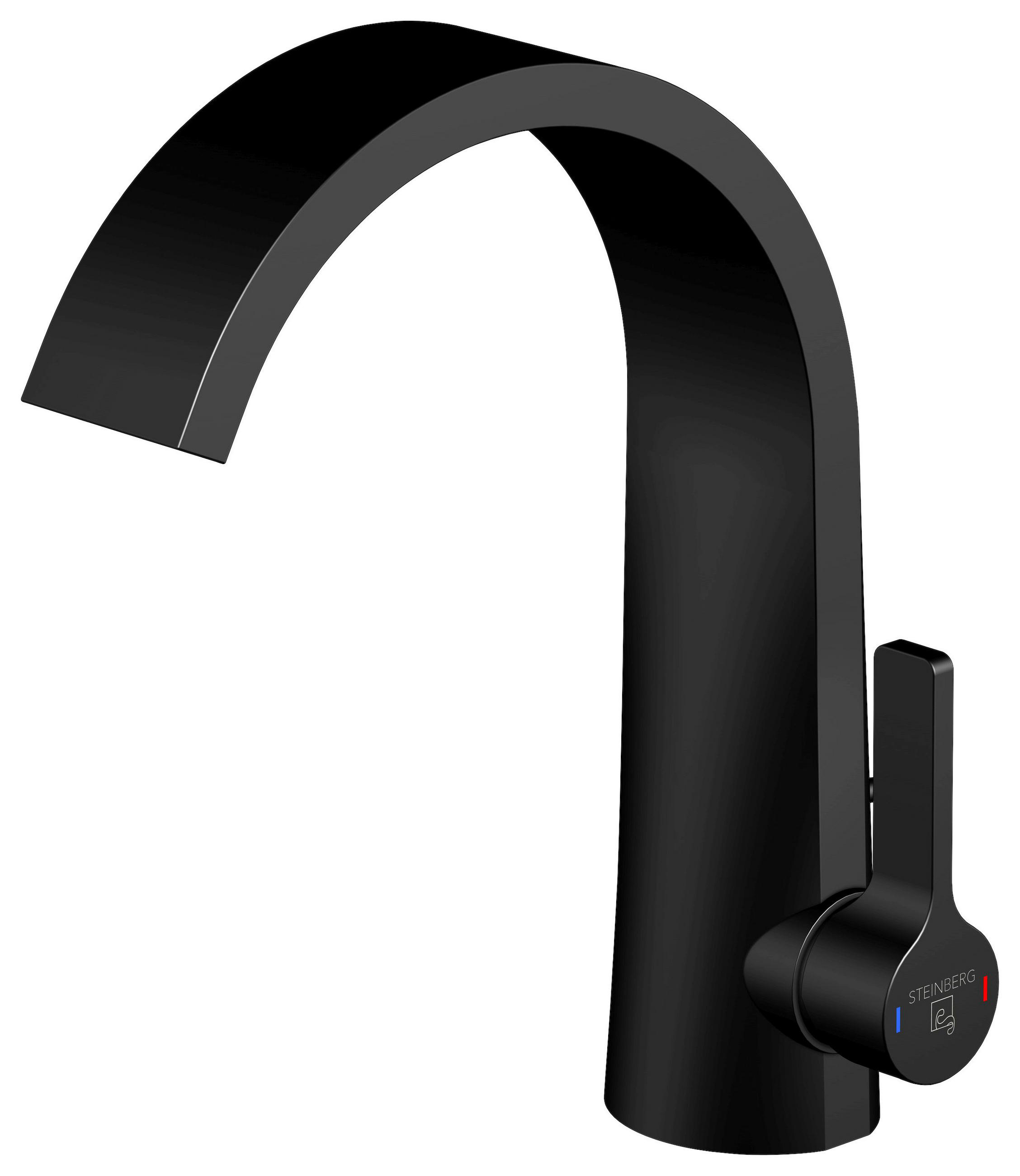 WASCHTISCHARMATUR 280 1000 S  - Schwarz, MODERN, Metall (5,8/22,6/18,6cm)