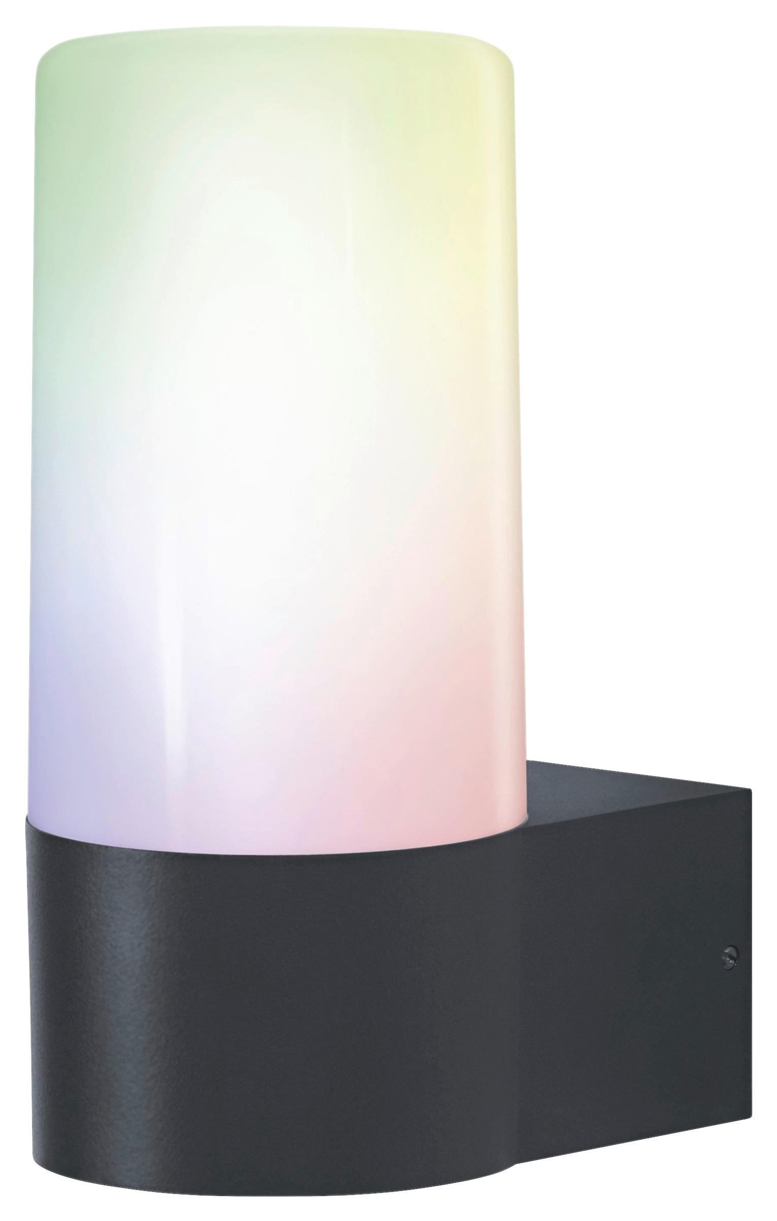 AUßENWANDLEUCHTE Smart+ Outdoor WiFi Pipe 12,9/8,9/19,7 cm   - Dunkelgrau, Basics, Metall (12,9/8,9/19,7cm) - Ledvance