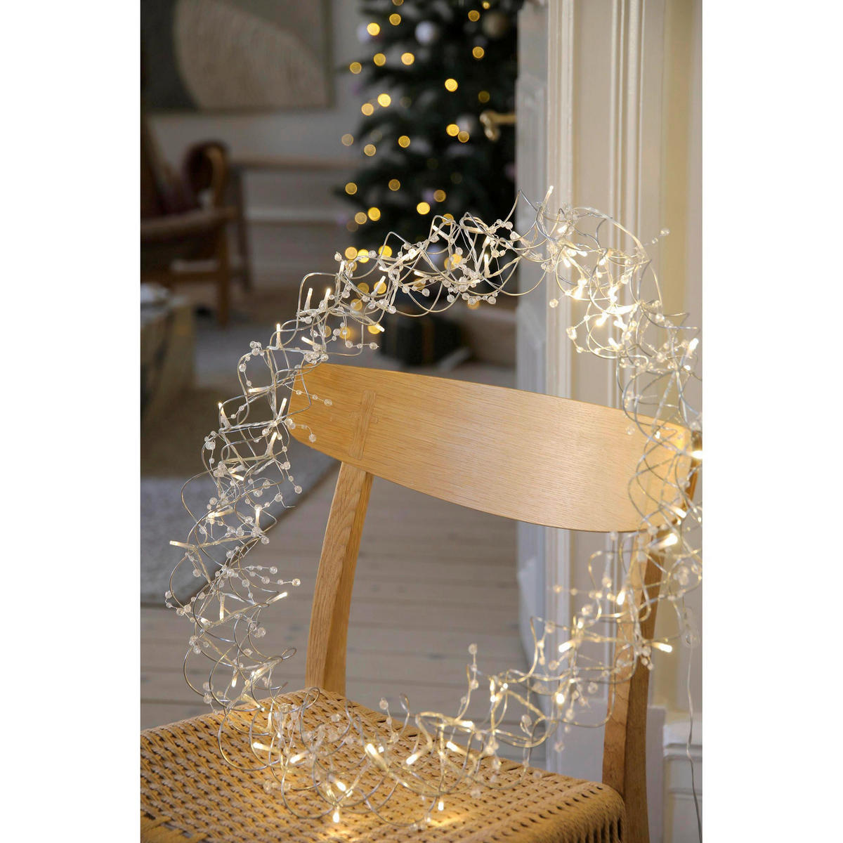 LED-DEKOLEUCHTE LUMINIS  - Silberfarben, Trend, Kunststoff/Metall (60/60/10cm) - Markslöjd