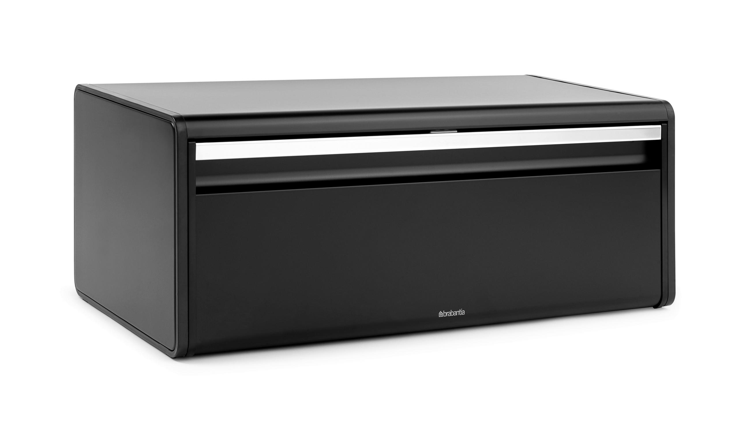 BROTKASTEN 46,5/18,7/25 cm  - Schwarz, Basics, Metall (46,5/18,7/25cm) - Brabantia