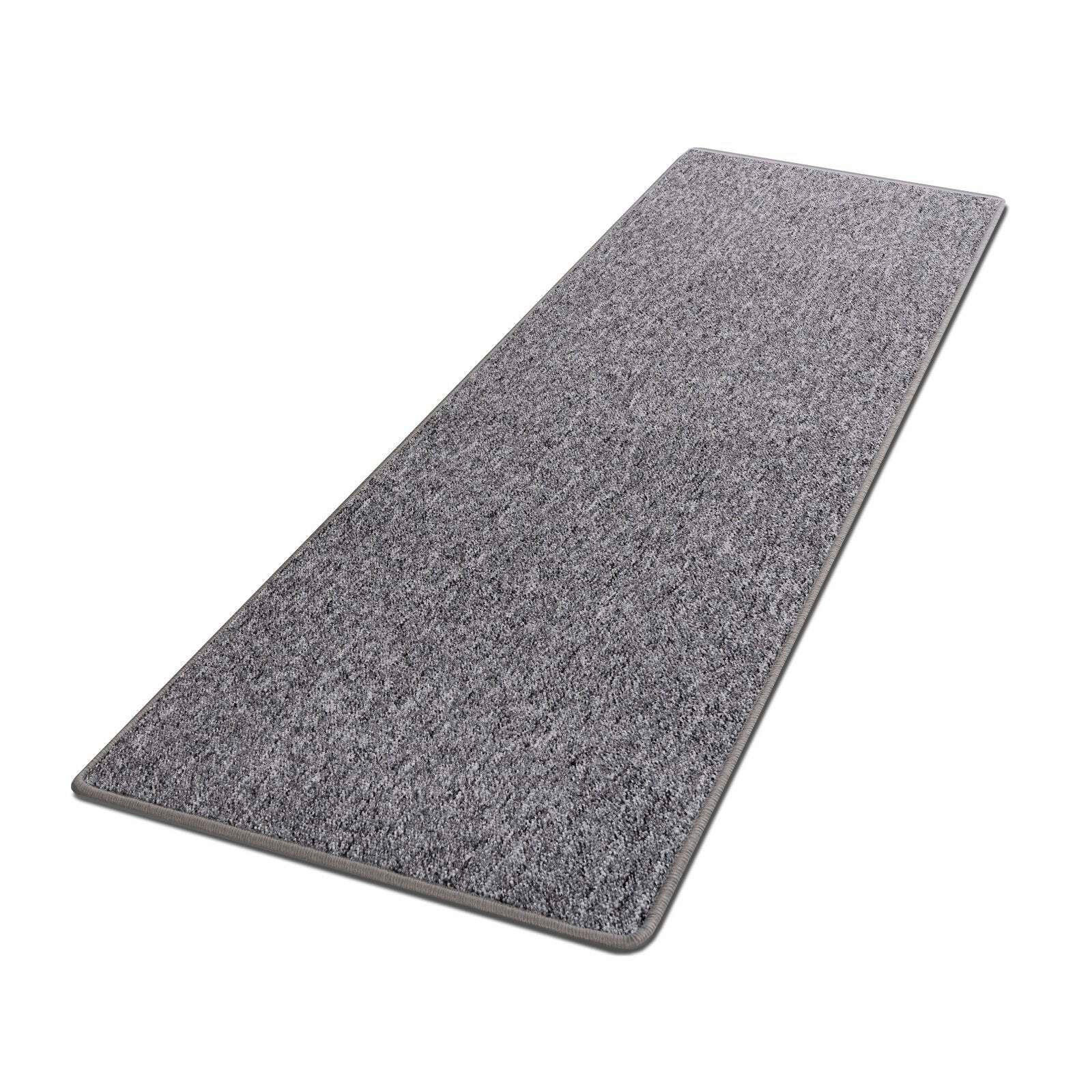 LÄUFER 80/500 cm Turbo Grau  - Grau, Basics, Kunststoff/Textil (80/500cm)