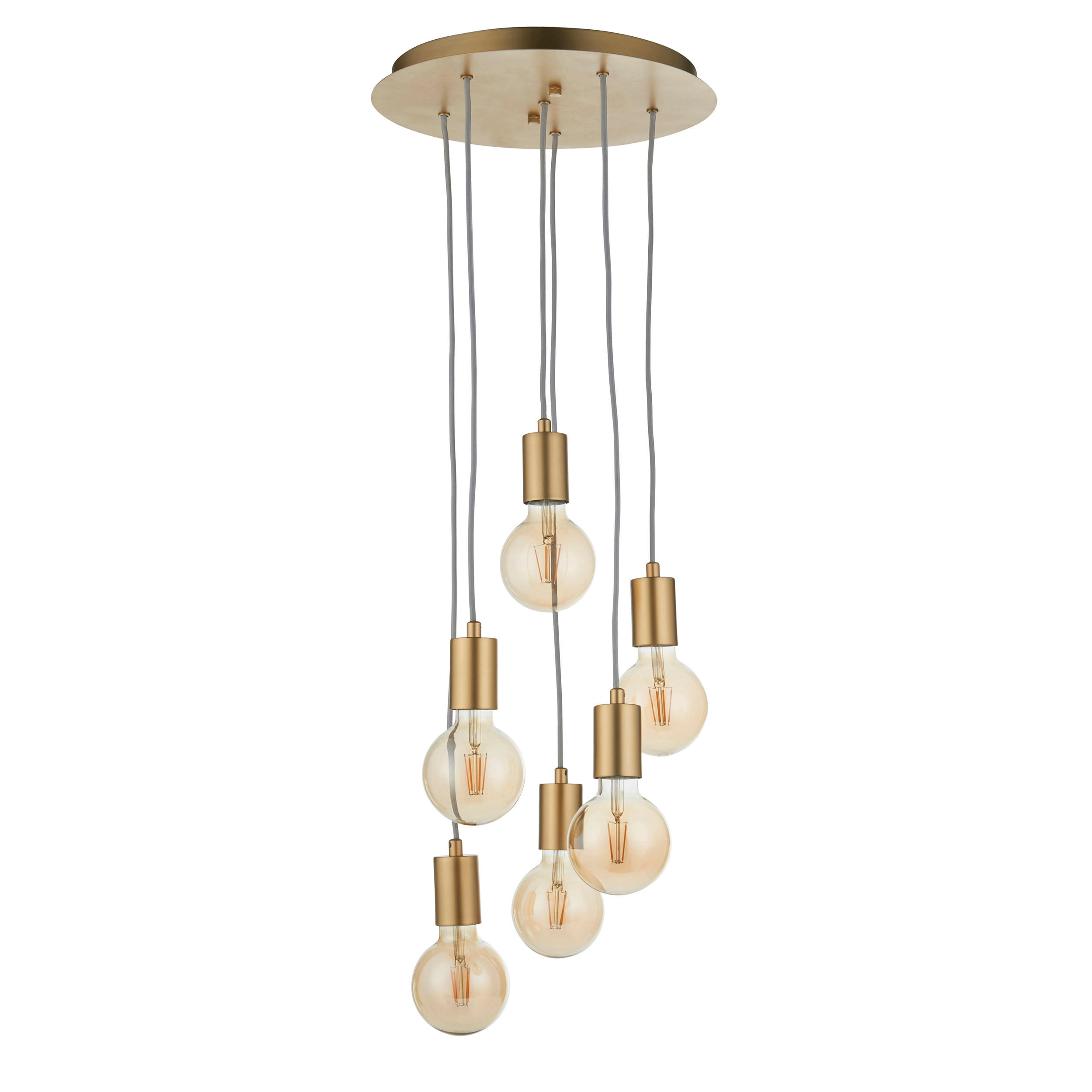 HÄNGELEUCHTE 34/82.2 cm  - Goldfarben, Basics, Metall (34/82.2cm) - ENDON