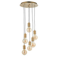 HÄNGELEUCHTE 34/82.2 cm  - Goldfarben, Basics, Metall (34/82.2cm) - ENDON