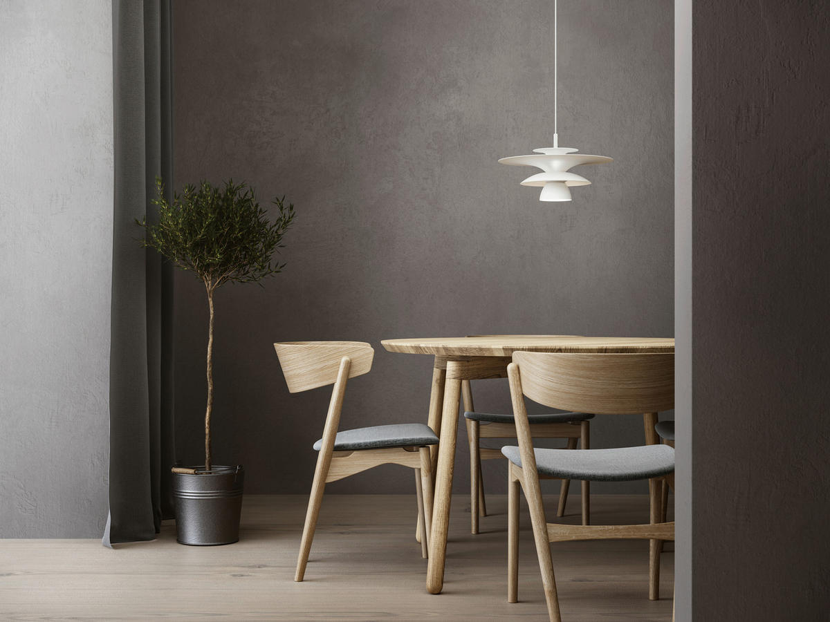 HÄNGELEUCHTE 38/16,5 cm  - Weiß, Design, Metall (38/16,5cm) - Belid