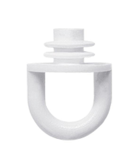 FESTSTELLER  - Weiß, Basics, Kunststoff (1.4/1.8cm) - Homeware