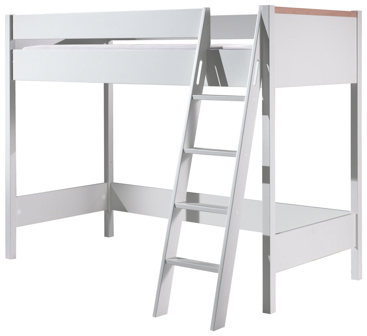 HOCHBETT 90/200 cm Weiß  - Weiß/Kieferfarben, MODERN, Holz/Holzwerkstoff (90/200cm) - MID.YOU