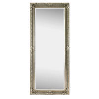 WANDSPIEGEL 81/191/6,3 cm    - Silberfarben, Lifestyle, Glas/Holz (81/191/6,3cm) - Landscape