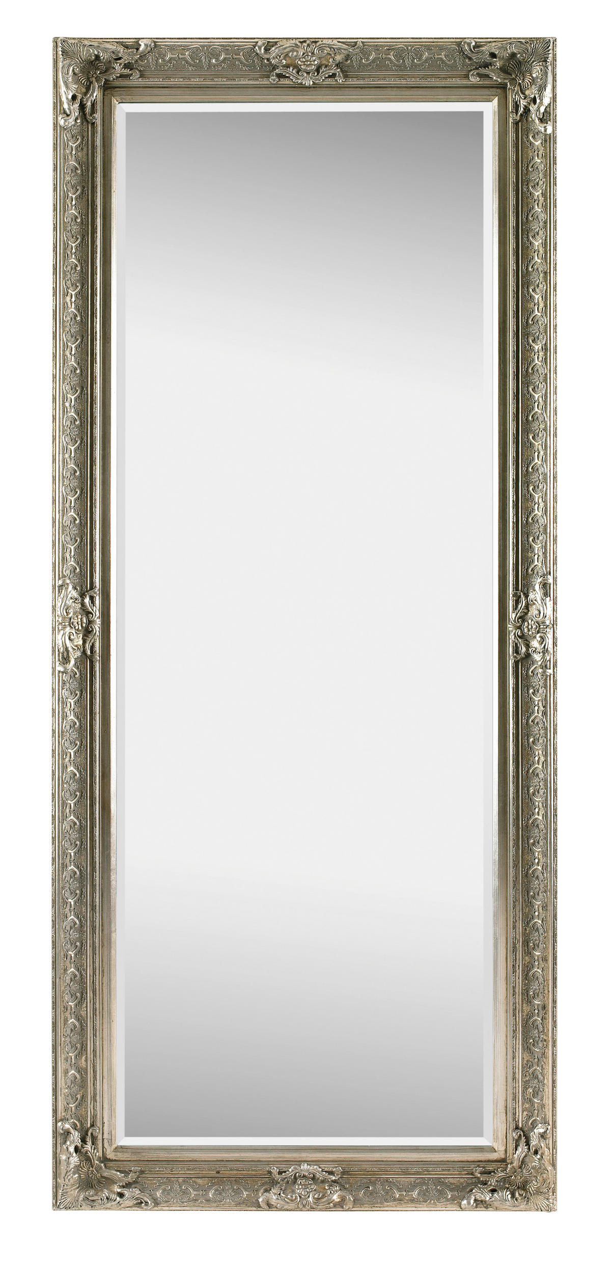 WANDSPIEGEL 81/191/6,3 cm    - Silberfarben, Lifestyle, Glas/Holz (81/191/6,3cm) - Landscape