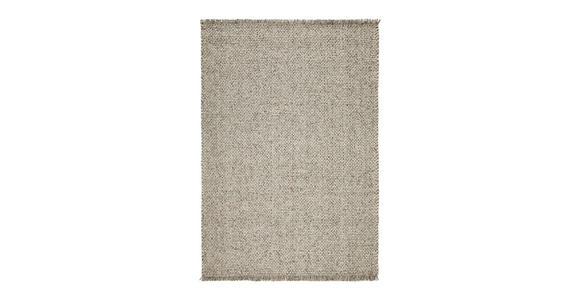 HANDWEBTEPPICH 130/190 cm  - Beige/Braun, Basics, Textil (130/190cm) - Linea Natura