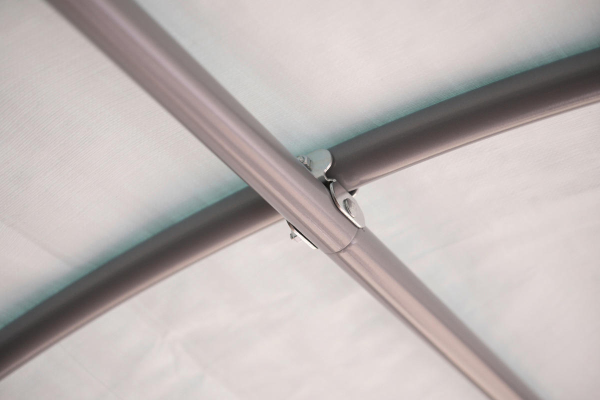 PLACHTOVÁ GARÁŽ 610/300/240 cm   - zelená, Basics, kov/plast (610/300/240cm)