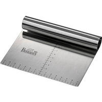 TEIGKARTE - Edelstahlfarben, Basics, Metall (15/12cm) - Birkmann