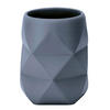 ZAHNPUTZBECHER CRACKLE  - Blau, Design, Kunststoff (8/10cm) - Kleine Wolke