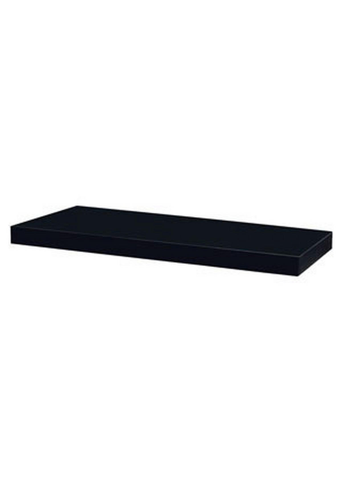 NÁSTENNÁ POLICA, sivá, 90/4/24 cm - sivá, Basics, kompozitné drevo (90/4/24cm) - Carryhome