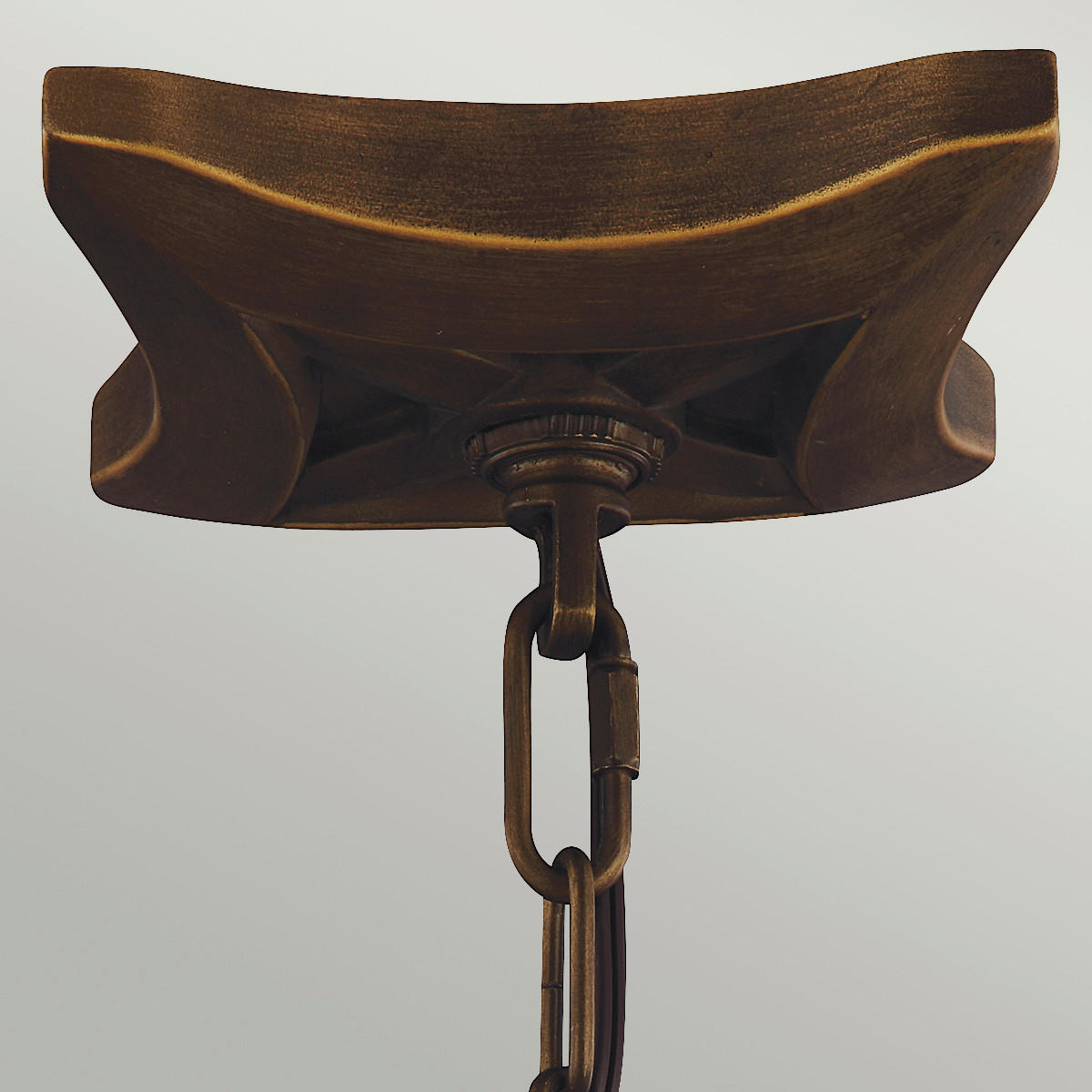 HÄNGELEUCHTE Elstead Yarmouth 37.5/70.5 cm   - Messingfarben, Basics, Metall (37.5/70.5cm) - Elstead Lighting