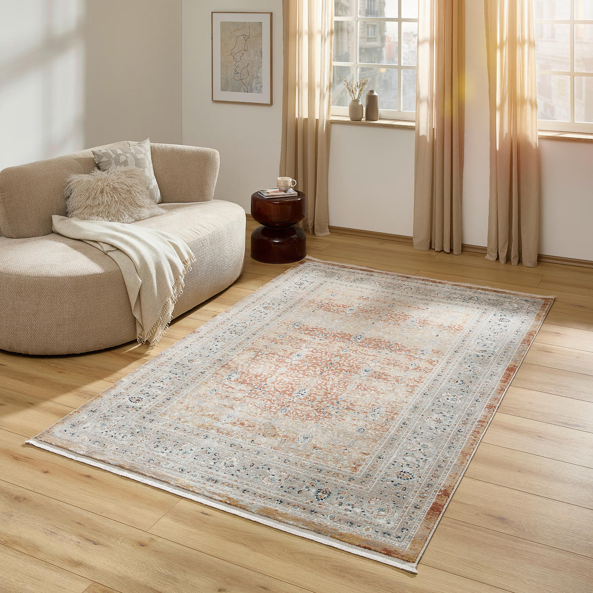 FLACHWEBETEPPICH Wohnzimmer 160/230 cm Multicolor rechteckig  - Multicolor, Trend, Textil (160/230cm) - Novel