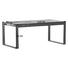COUCHTISCH Mangoholz massiv rechteckig Braun, Grau - Braun/Grau, Design, Holz/Metall (110/60/45cm)